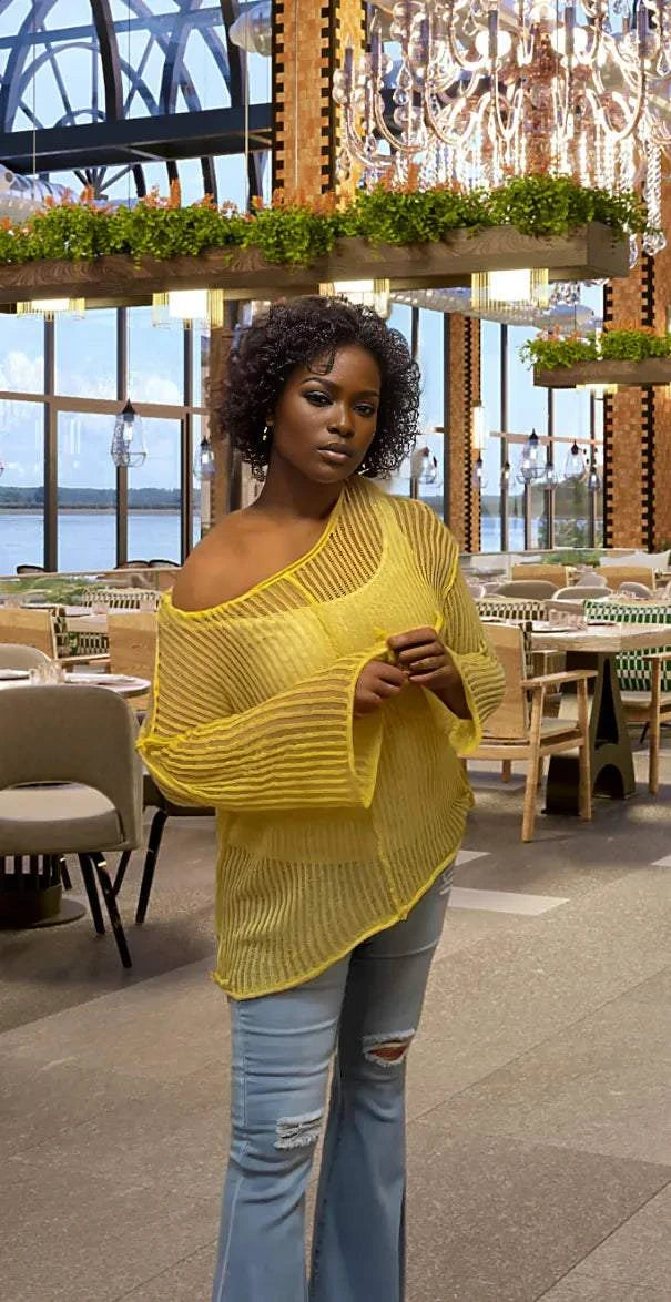 Mellow In Yellow Sweater