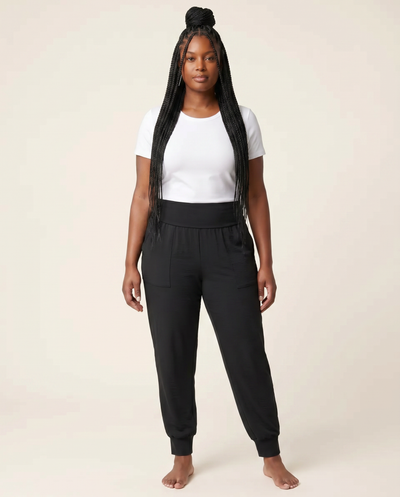 Pink Or Black Athleisure Pants