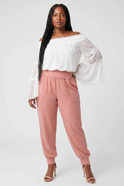 Pink Or Black Athleisure Pants