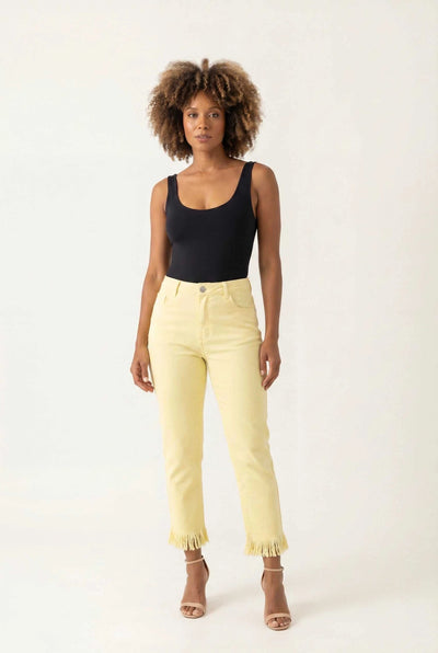 Mocha Golden Denim Pants