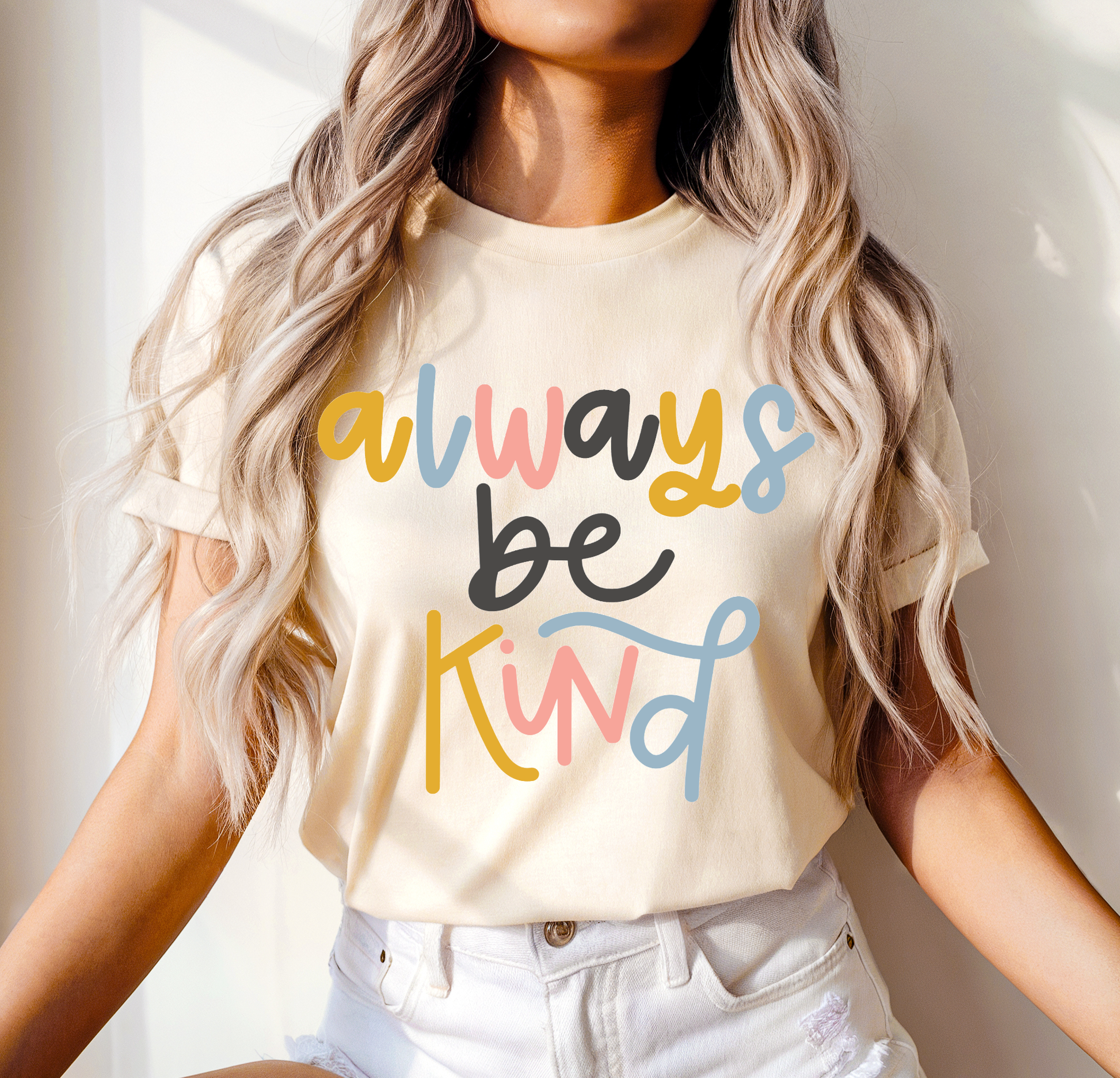 ALWAYS BE KIND CREWNECK TEE