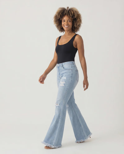 Denim with Flare & Fringe