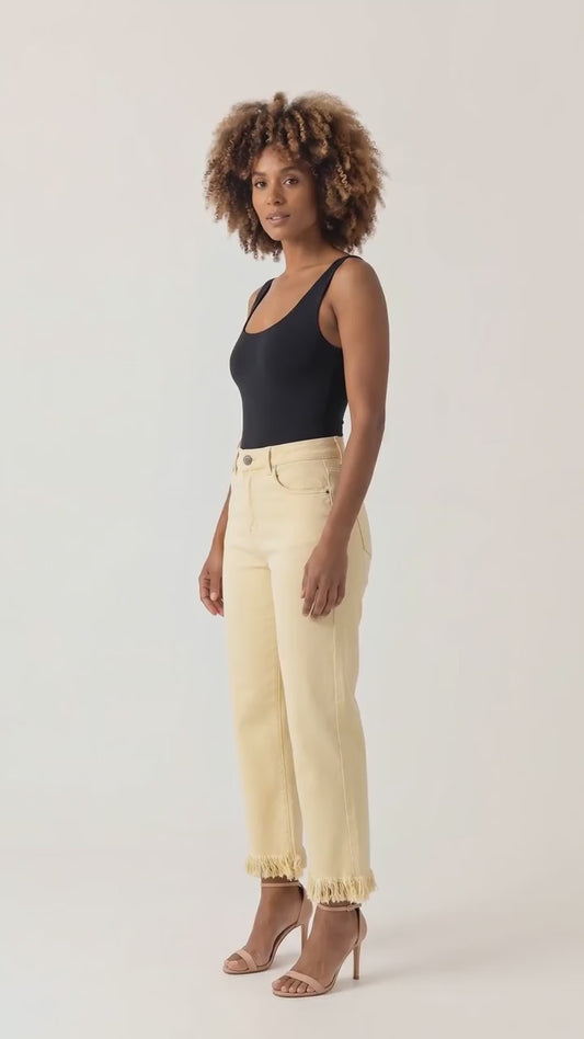Mocha Golden Denim Pants