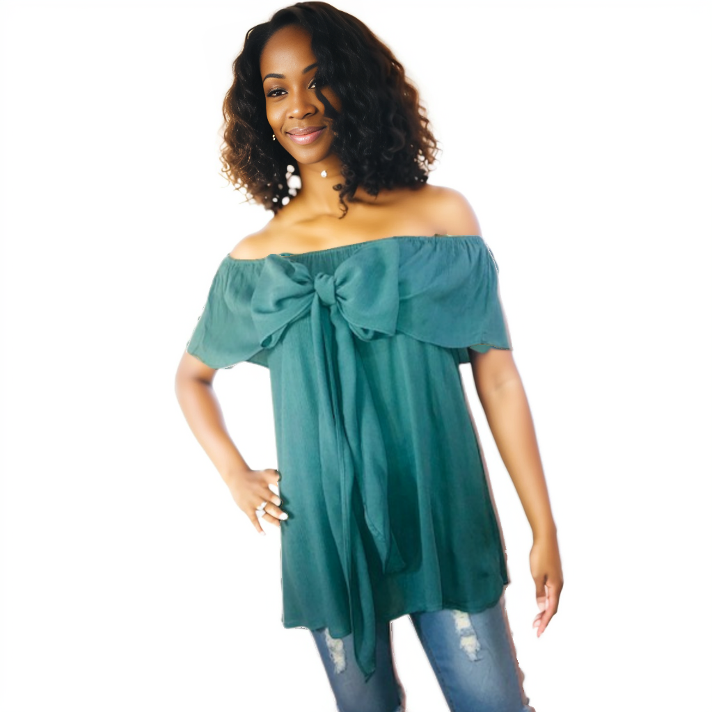 Minimalist, One blouse offers many looks.